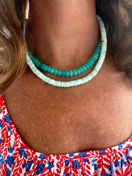 island blue candy necklace