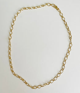 14k gold cable chain