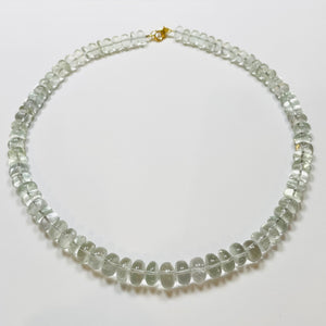green amethyst candy necklace
