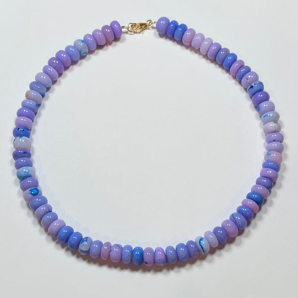 lavender bramble candy necklace