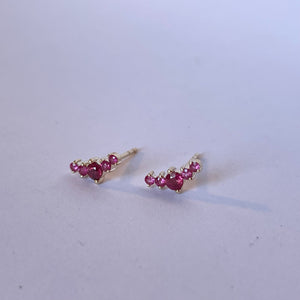 ruby constellation stud