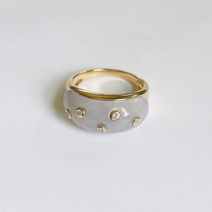 moonstone dome ring