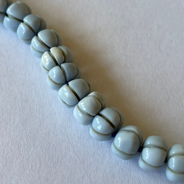 Peruvian blue opal necklace