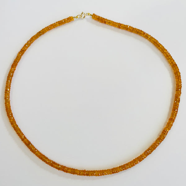 spassotite heishi necklace