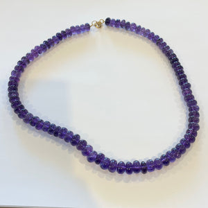 amethyst candy necklace